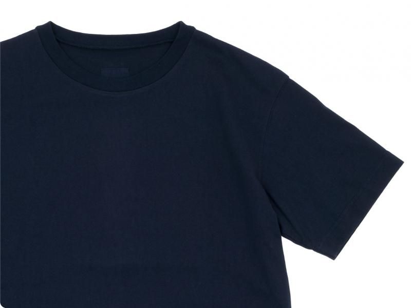 TOUJOURS Big T-shirt BLACK NAVY LM30XC06