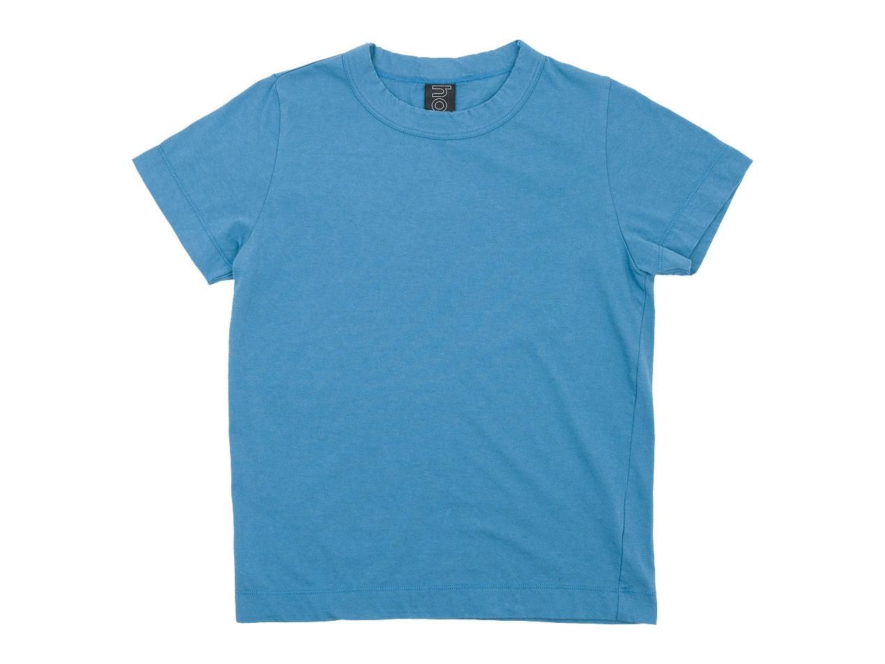 homspun 30/1天竺 半袖Tシャツ サックス homspun 通販・取扱い