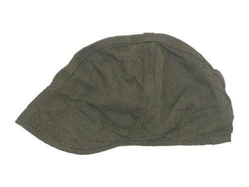 TATAMIZE WORK CAP OLIVE LINEN HB