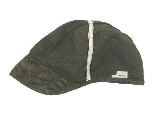 TATAMIZE WORK CAP OLIVE LINEN HB