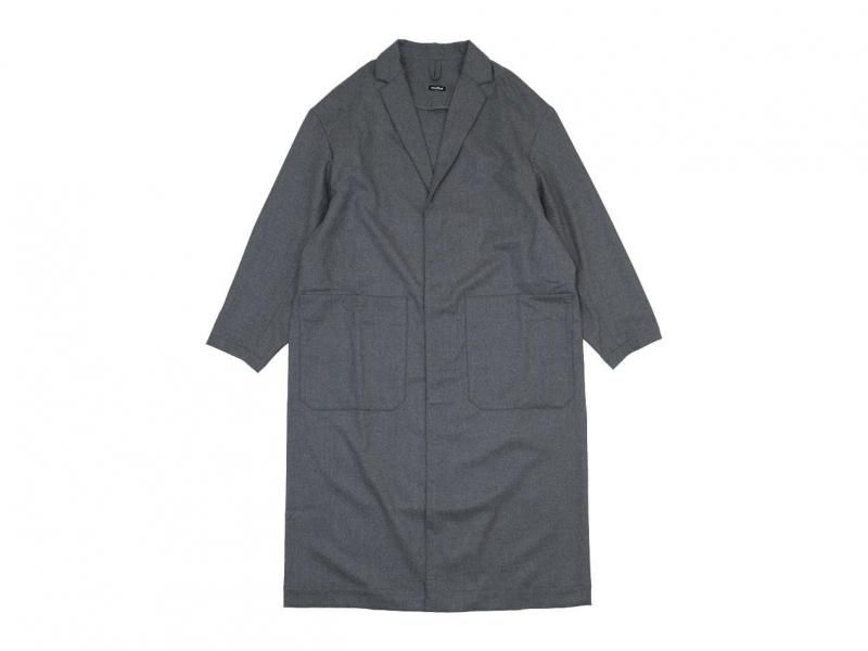 maillot mature wool labo coat GRAY