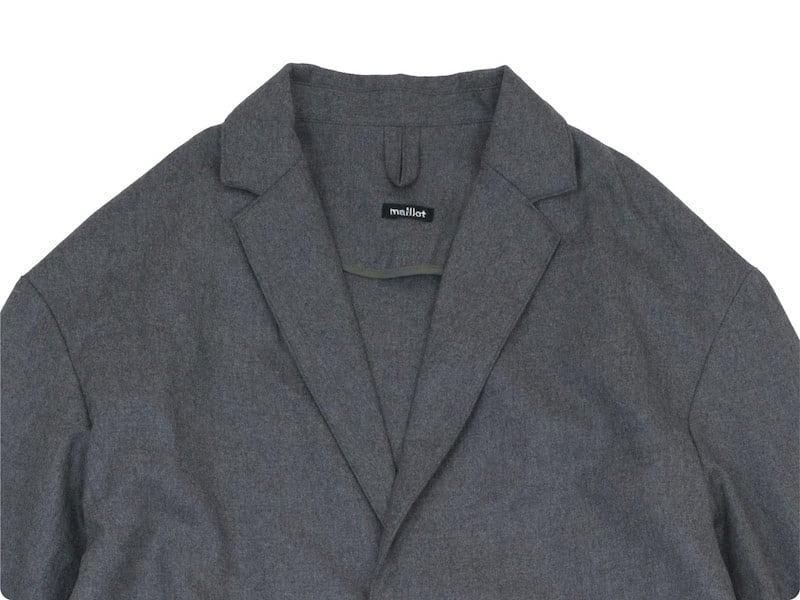 maillot mature wool labo coat GRAY