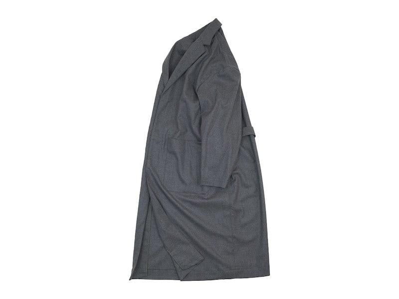 maillot mature wool labo coat GRAY