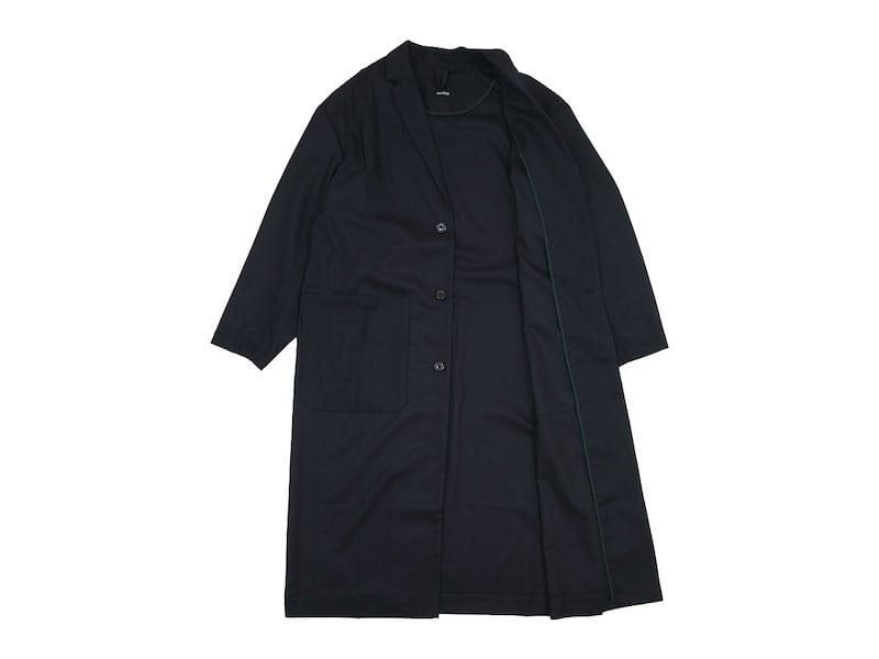 maillot mature wool labo coat NAVY