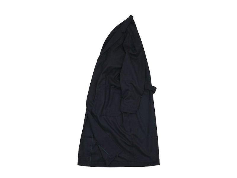 maillot mature wool labo coat NAVY