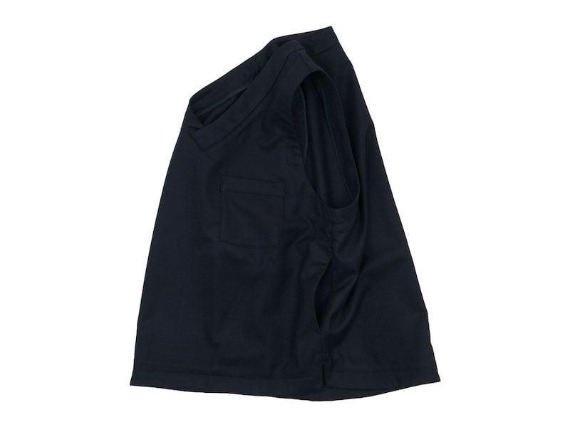 maillot mature wool labo vest NAVY