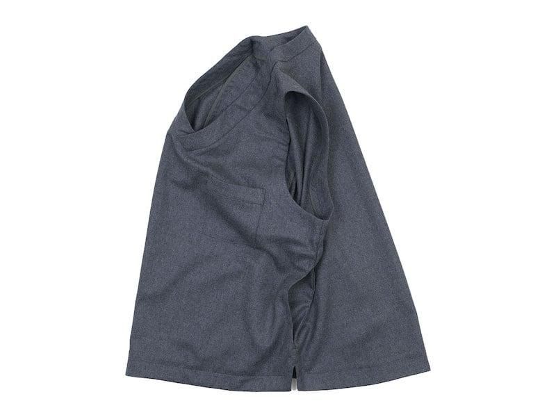 maillot mature wool labo vest GRAY