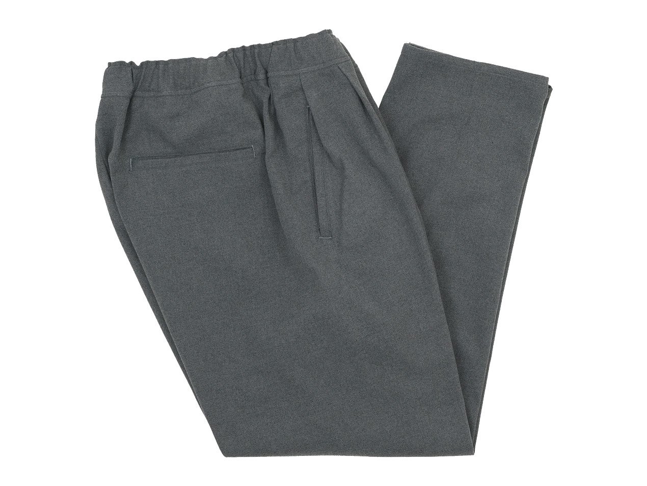 maillot mature washable serge easy trouser GRAY