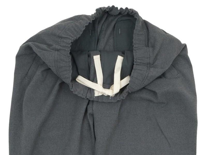 maillot mature washable serge easy trouser GRAY