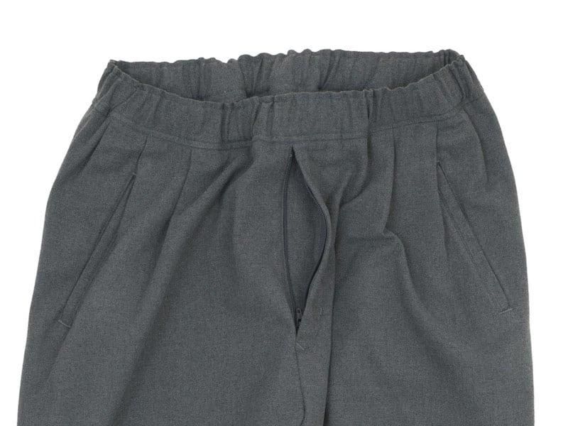 maillot mature washable serge easy trouser GRAY