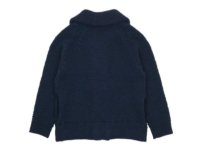 maillot mature hand frame fisherman jacket NAVY