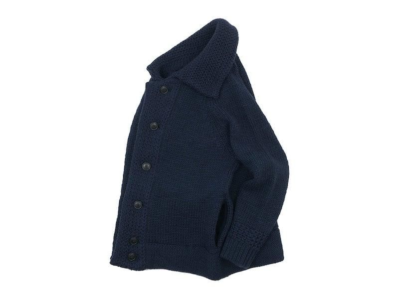 maillot mature hand frame fisherman jacket NAVY