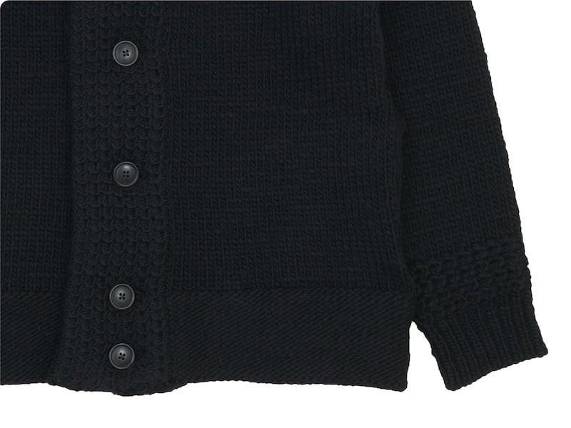 maillot mature hand frame fisherman jacket BLACK
