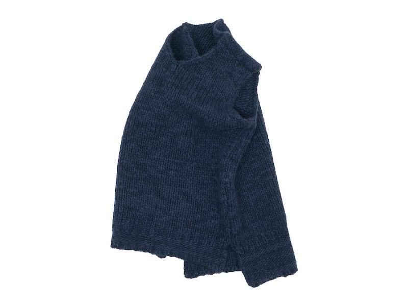 maillot mature hand frame vest NAVY