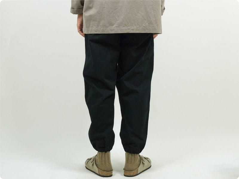 TUKI gum pants 09BLACK