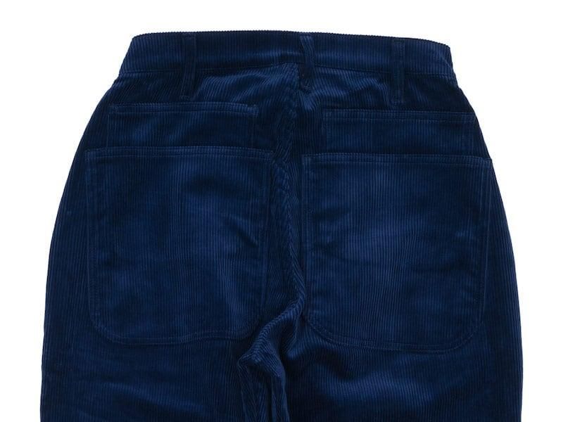 TUKI combat pants corduroy 98INK BLUE