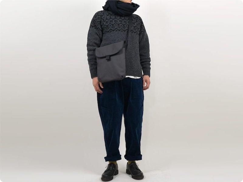 TUKI combat pants corduroy 98INK BLUE