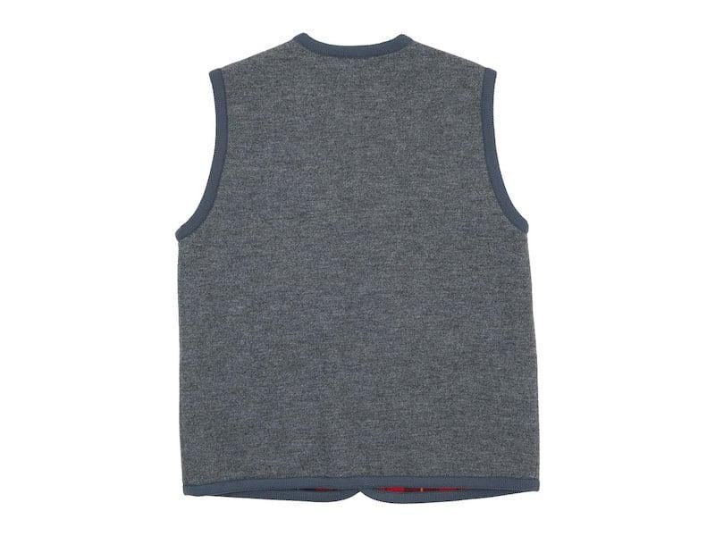 Charpentier de Vaisseau Tito Button Wool Vest GRAY