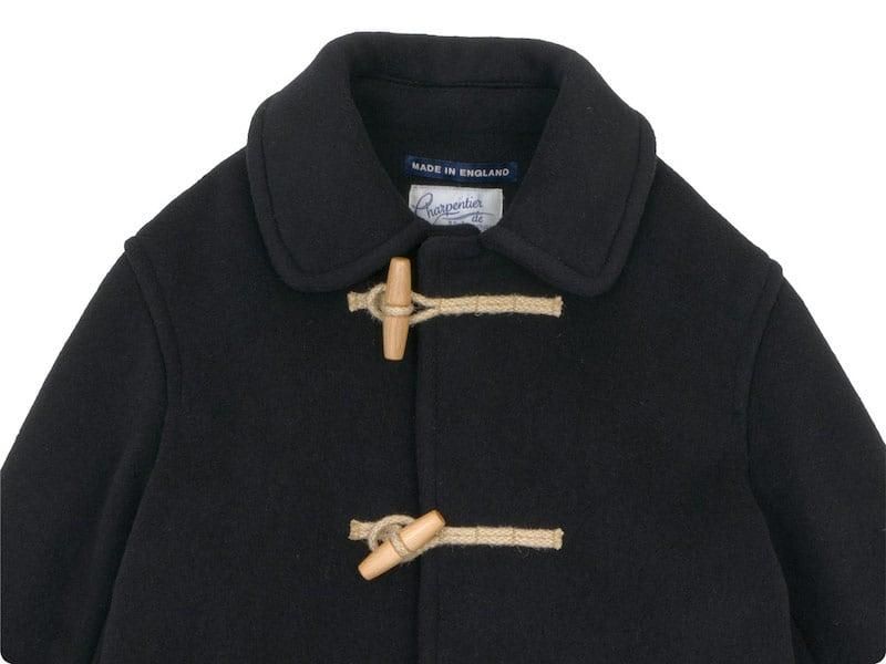 Charpentier de Vaisseau Tate London Tradition Duffle Coat Short BLACK