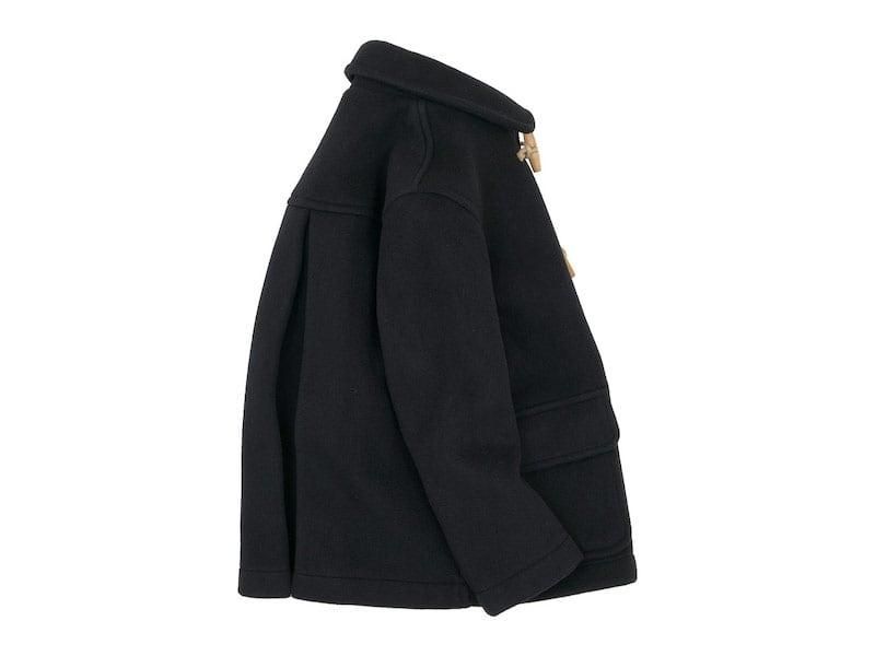 Charpentier de Vaisseau Tate London Tradition Duffle Coat Short BLACK