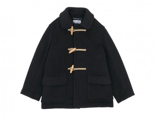 Charpentier de Vaisseau Tate London Tradition Duffle Coat Short BLACK