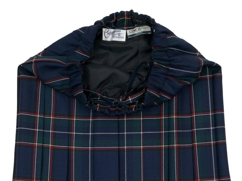 Charpentier de Vaisseau Bride O'neil of Dublin ץ꡼ĥ Long GREEN x NAVY CHECK
