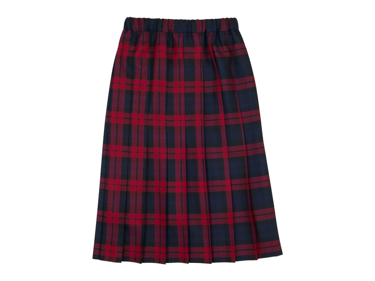 Charpentier de Vaisseau Bride O'neil of Dublin プリーツスカート Long NAVY x RED  CHECK