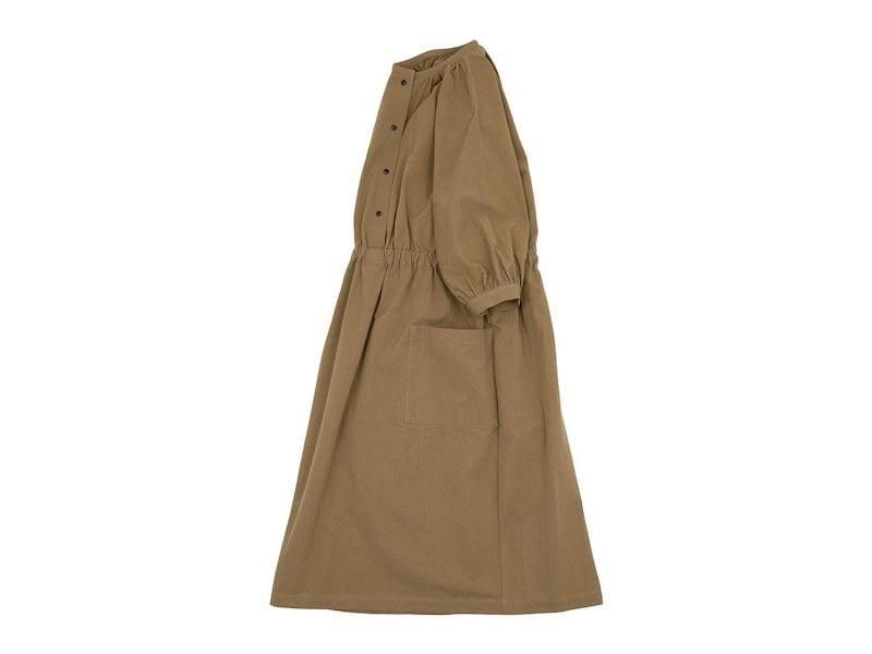 Atelier d'antan Meurentʥࡼ dolman gathered one-piece KHAKI