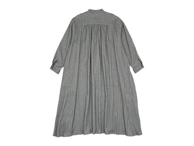 Atelier d'antan Wendelʥǥ shirts one-piece WHITE x BLACK