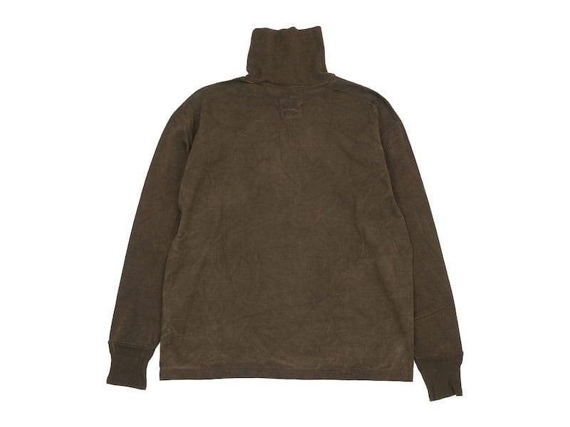 TOUJOURS Turtle Neck Pullover MUD DYE LM31XC10