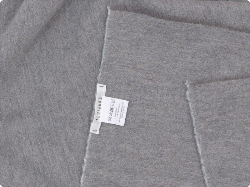 TOUJOURS Stole MOCHA GRAY TM31RA03