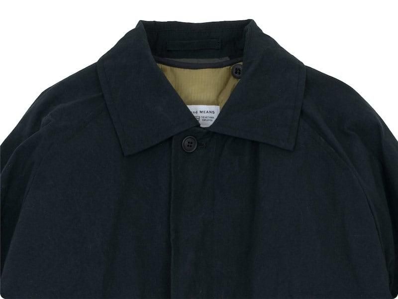 ENDS and MEANS Journalist Coat BLACK
