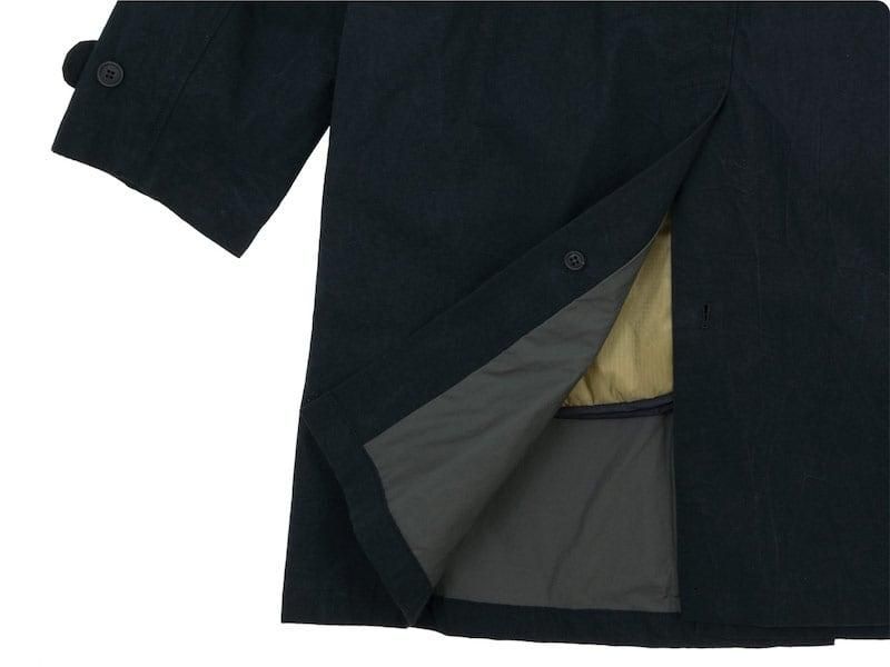 ENDS and MEANS Journalist Coat BLACK
