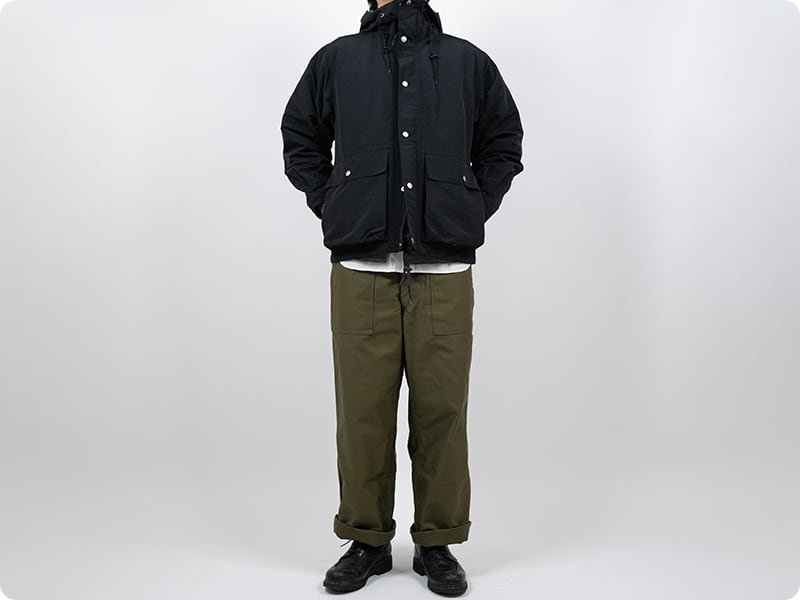 ENDS and MEANS Sanpo Jacket BLACK