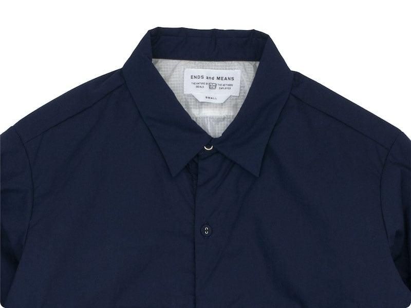 ENDS and MEANS Puff Shirts Jacket NAVY