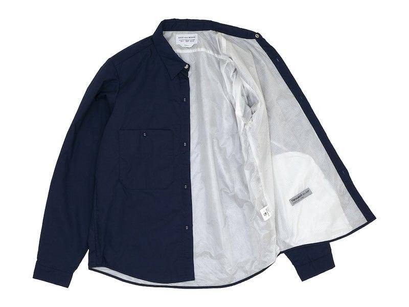 ENDS and MEANS Puff Shirts Jacket NAVY