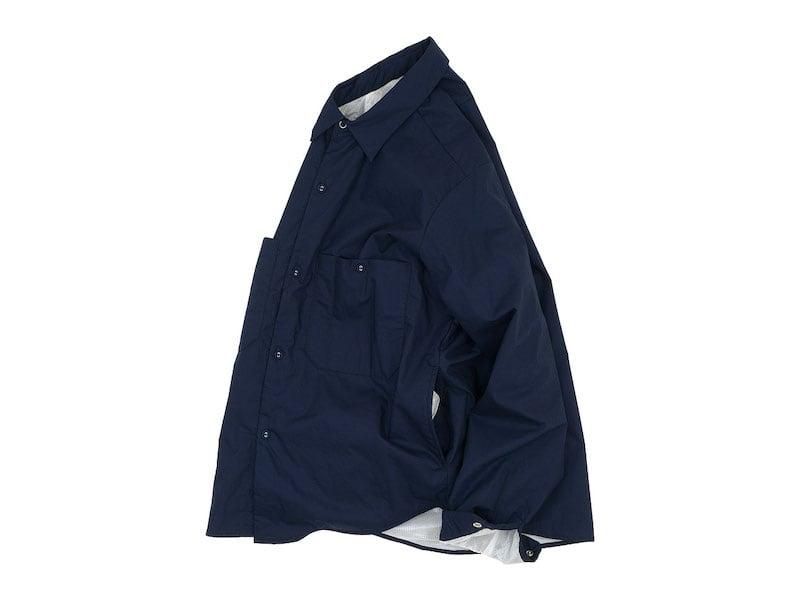 ENDS and MEANS Puff Shirts Jacket NAVY