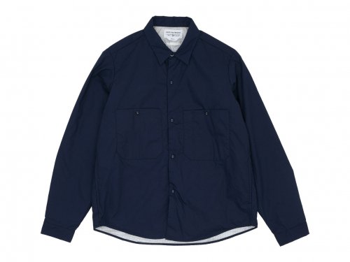 ENDS and MEANS Puff Shirts Jacket NAVY