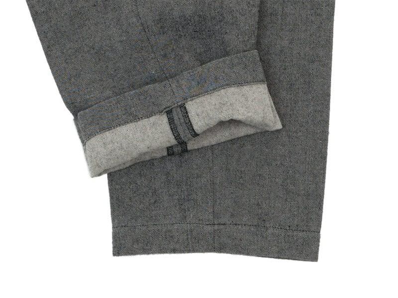 ENDS and MEANS W/L Relax Fit Trousers BLACK