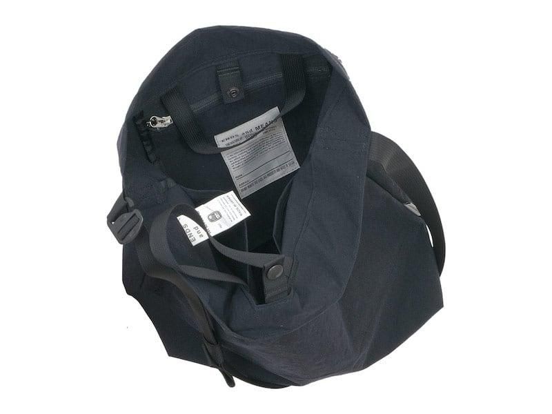 ENDS and MEANS Shoulder Bag BLACK