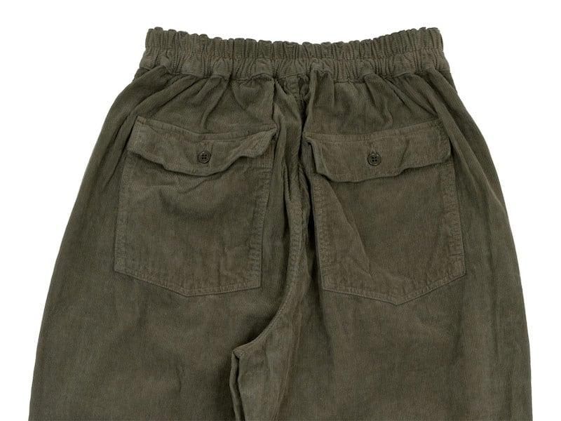 ordinary fits JAMES PANTS corduroy KHAKI