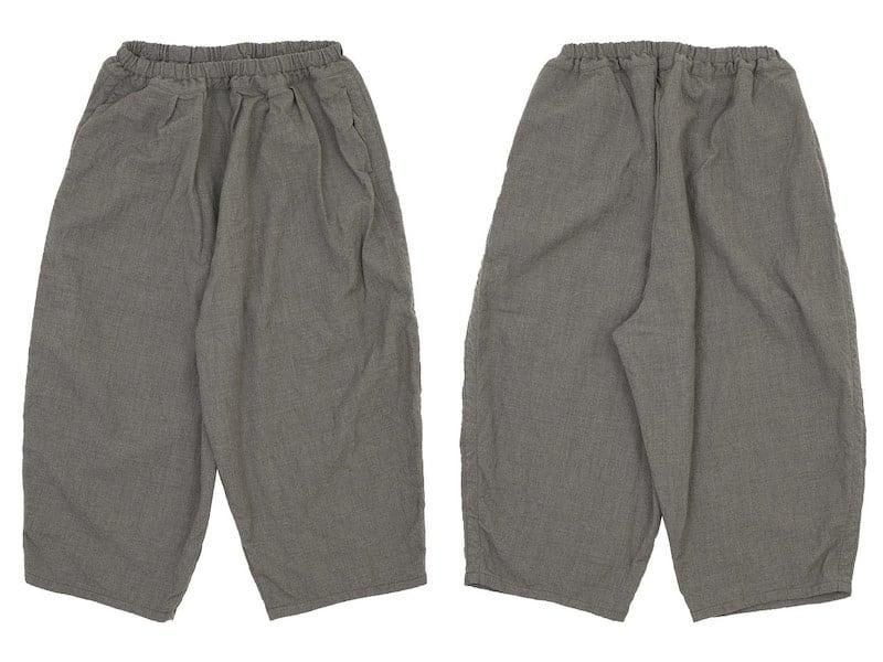 ordinary fits ball pants wool GRAY BEIGE