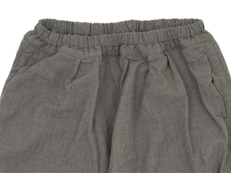 ordinary fits ball pants wool GRAY BEIGE