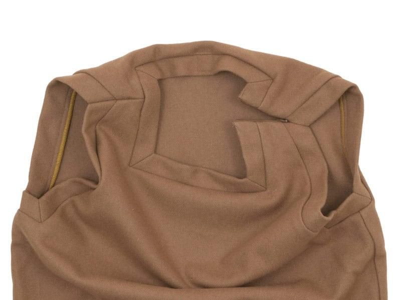 TATAMIZE SQUARE VEST CAMEL