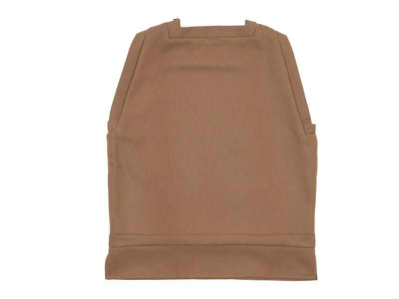 TATAMIZE SQUARE VEST CAMEL