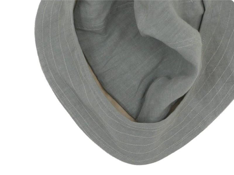 TATAMIZE F HAT GRAY LINEN