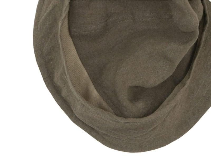 TATAMIZE F HAT BROWN LINEN