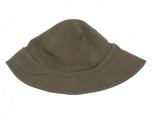 TATAMIZE F HAT BROWN LINEN