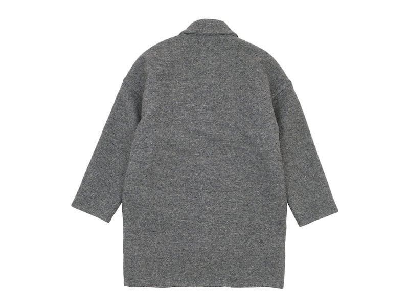 homspun ホームスパン ウールメルトンダブルポケットコート