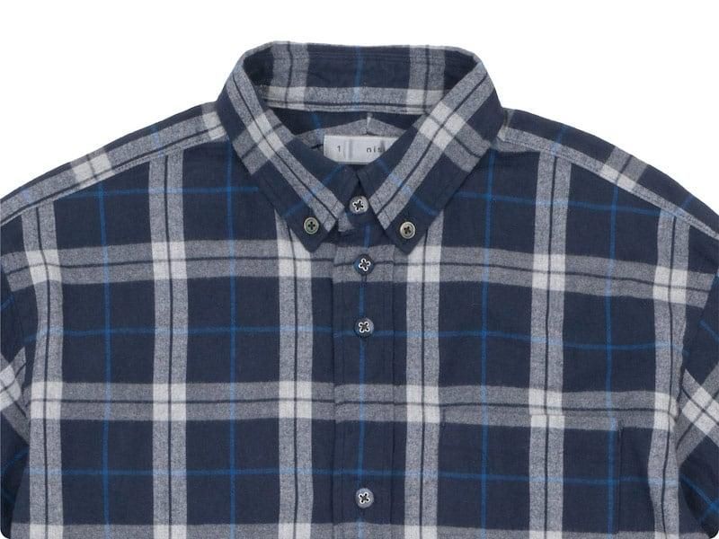nisica 롼եå ܥ󥷥 Ĺµ NAVY CHECK